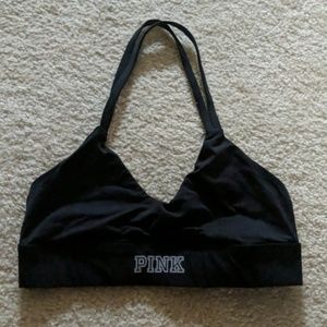 Victoria's secret pink halter sports bra